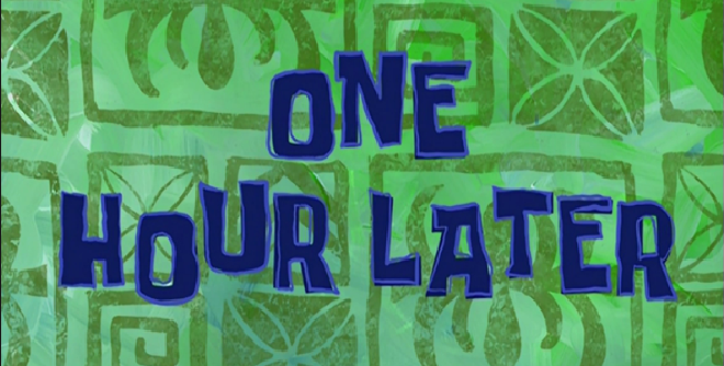 Spongebob: One Hour Later
